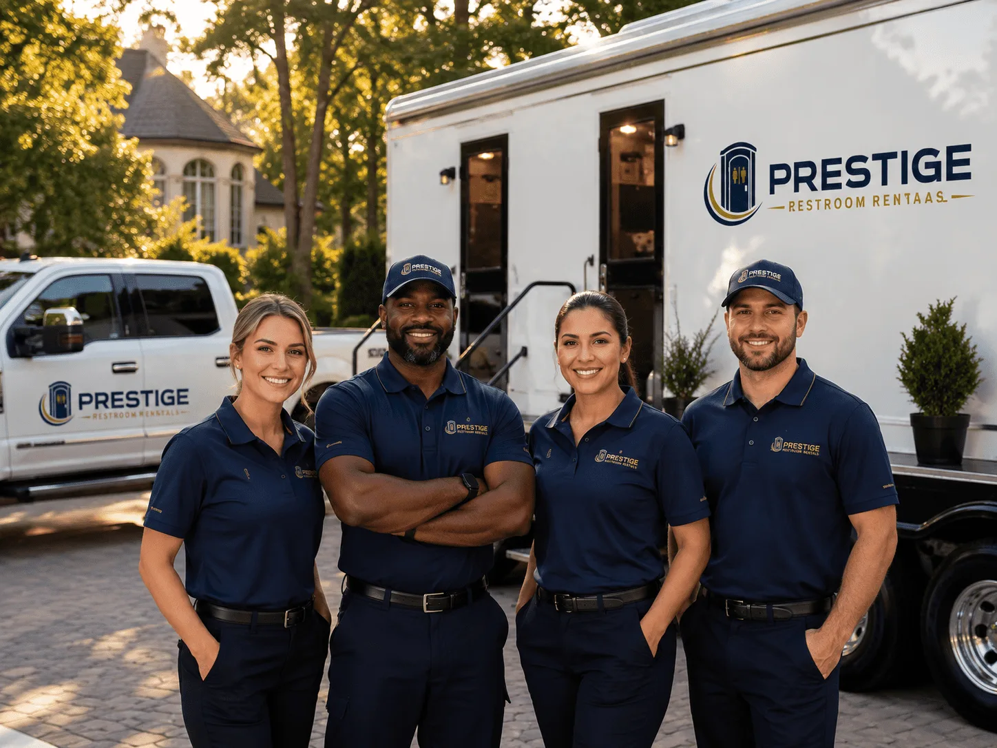 Trusted Luxury Portable Restrooms company in Steele, ND